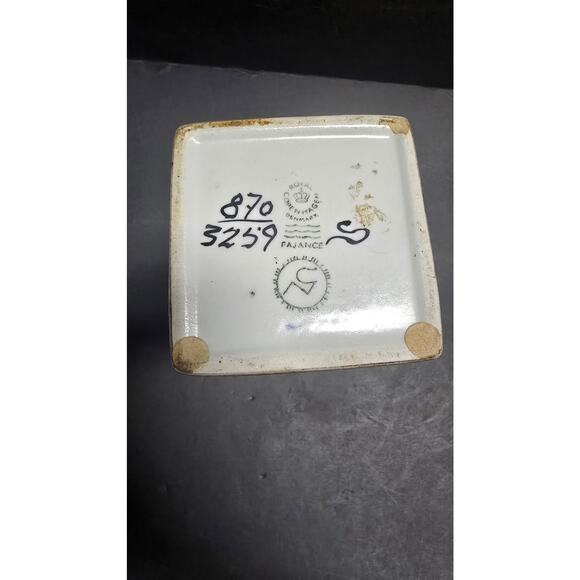 Vintage Royal Copenhagen Baca Fajance Bottle Vase 870/3259 Nils Thorsson Denmark - Picture 6 of 8